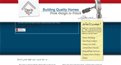 Desktop Screenshot of davis-homesinc.com